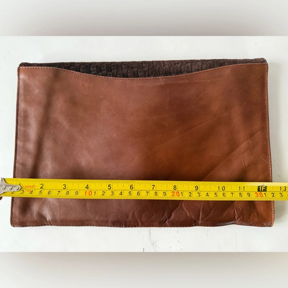 Ronora‎ clutch leather made in Italy